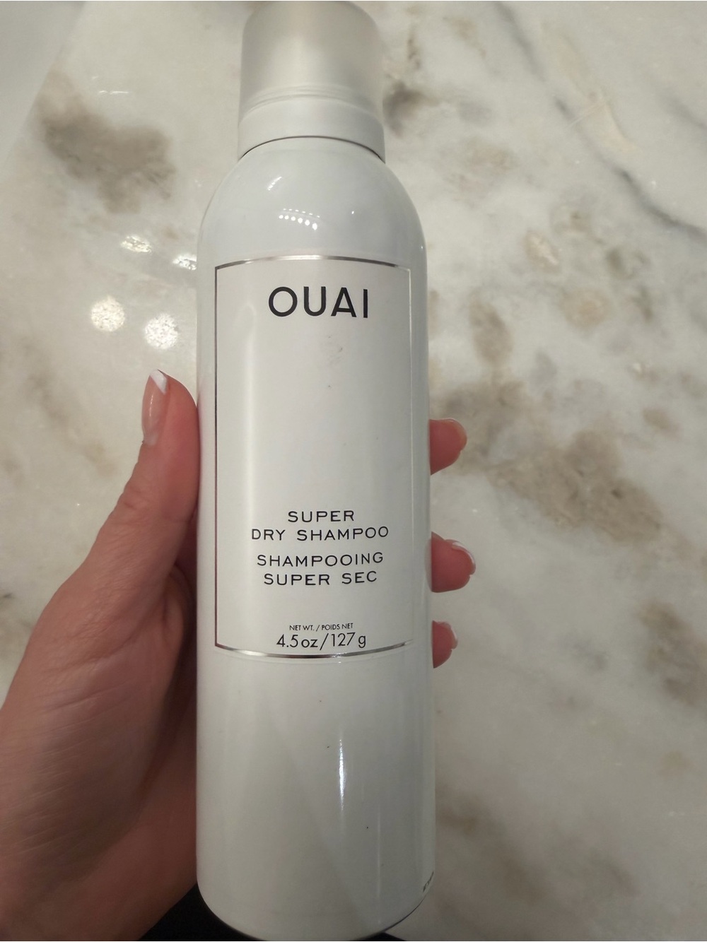 OUAI Super Dry Shampoo Spray - White